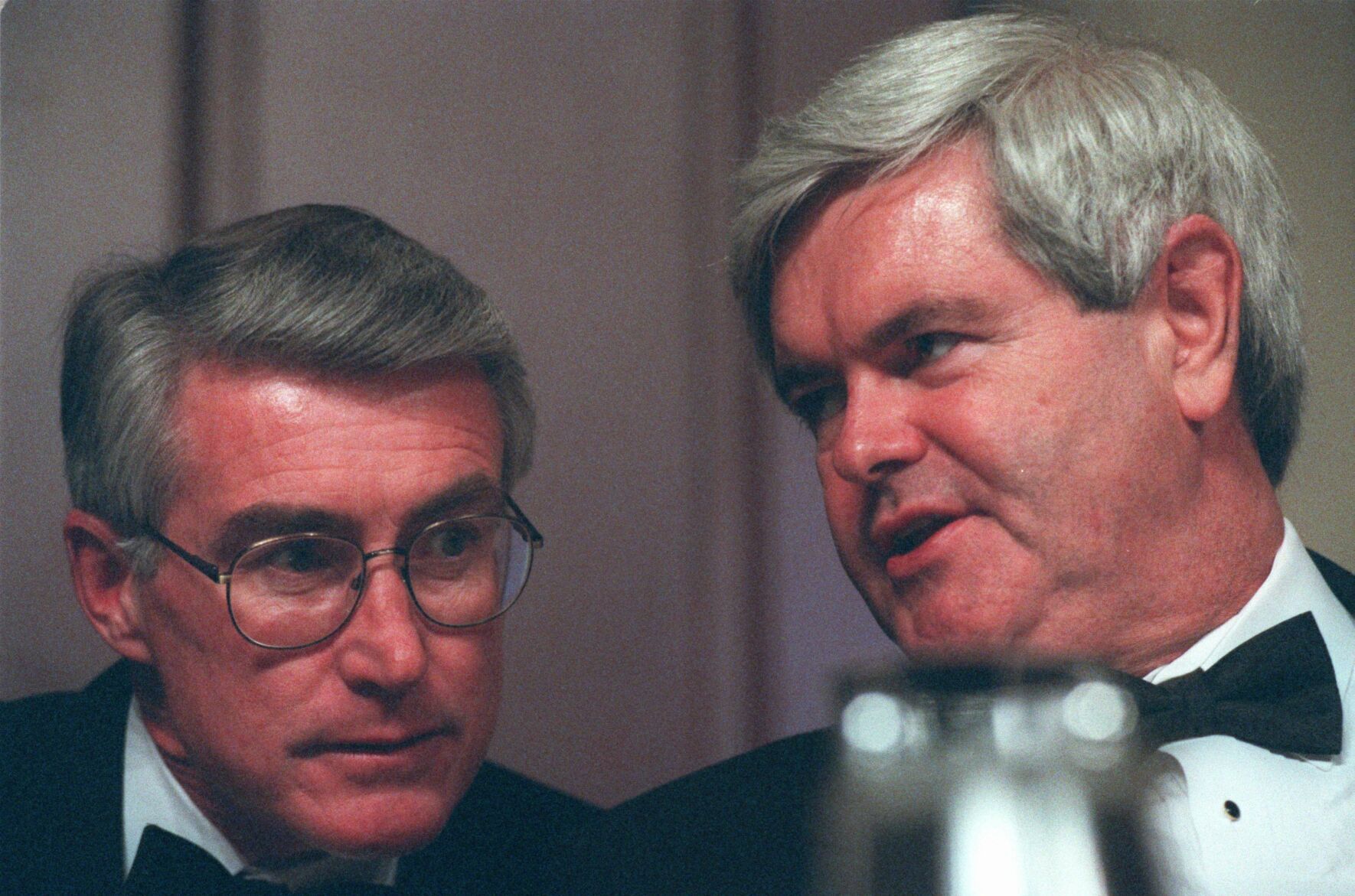 Jim Edgar and Newt Gingrich, 1995